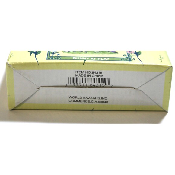 Home Accents Collection Bunny At Play Single Swing 2 Rabbits Spring Easter  5" - Picture 11 of 11